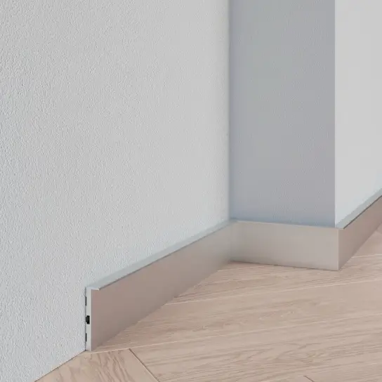 Aluminium plint - Aluminium onbewerkt - 15 x 60 mm Meest Verkocht